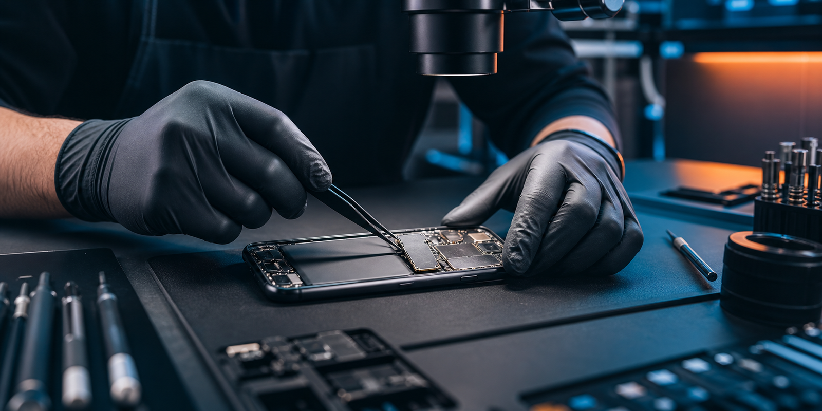 Reparación profesional de celulares